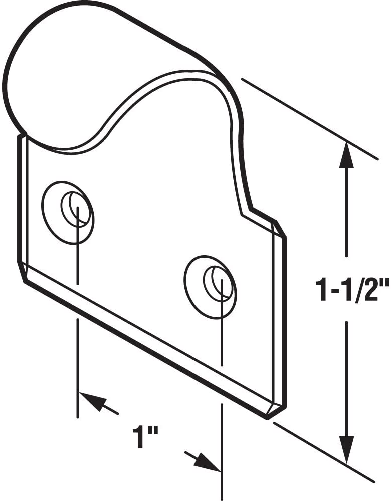 Window Hook Lift-Brass Plated 2