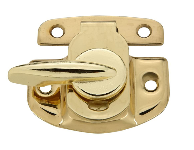 Deluxe Sash Lock-Brass Plated 1