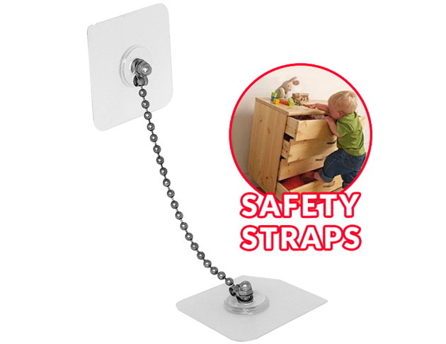 Kids Safety Cabinet Straps 2