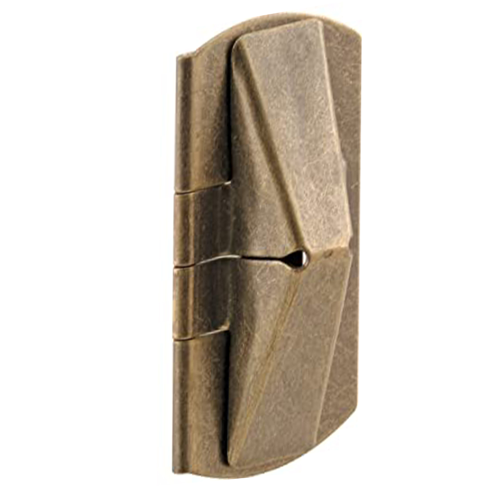 Wood Window Flip-Lock-Antique Brass 1