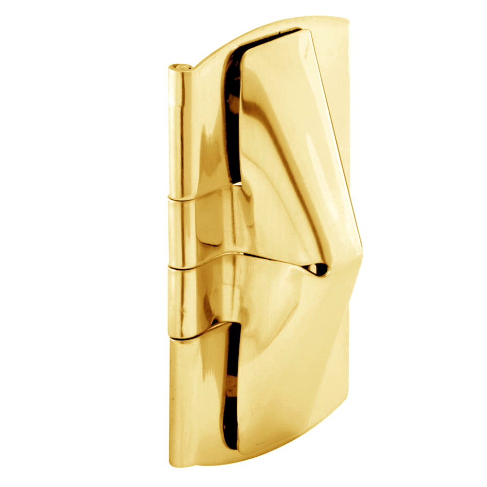 Wood Window Flip-Lock-Brass Plated 1