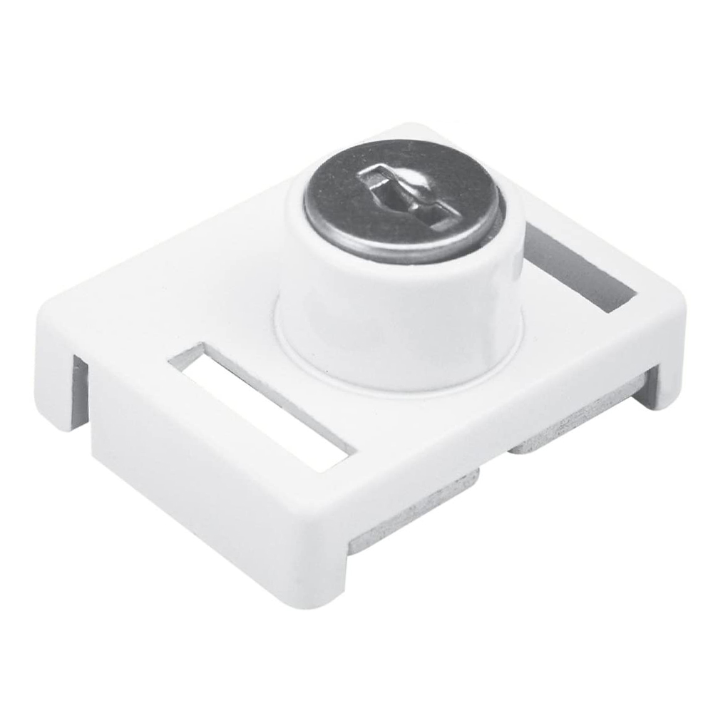 Keyed Sliding Window Lock-White 1