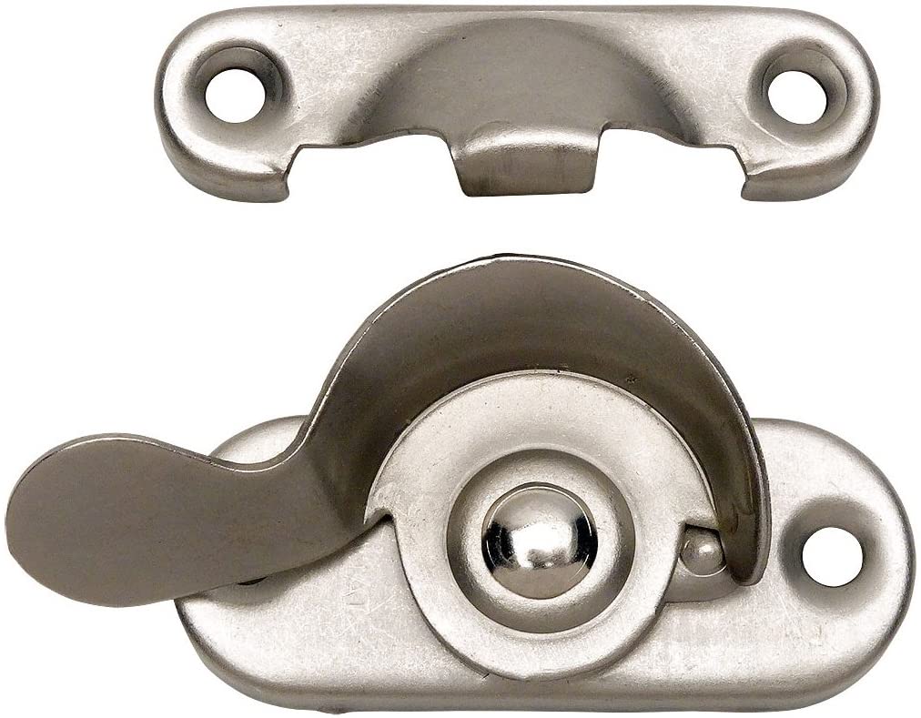 Sash Lock-Satin Nickel 1