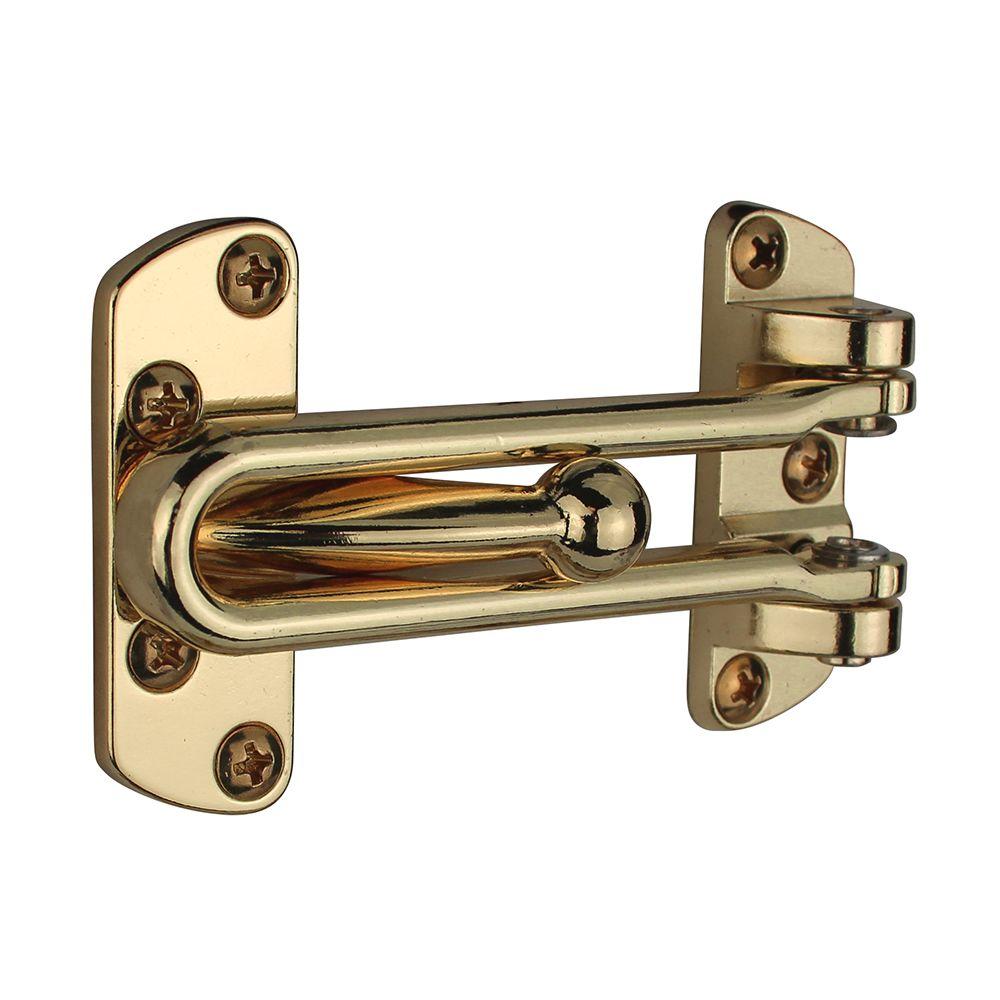 Swing Door Guard-Brass Plated 1