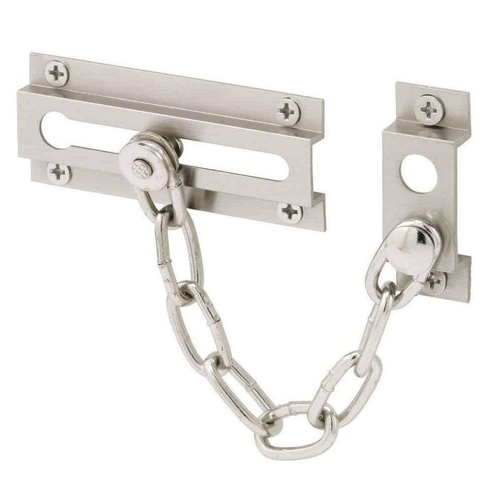 Chain Door Fastener-Nickel Plated