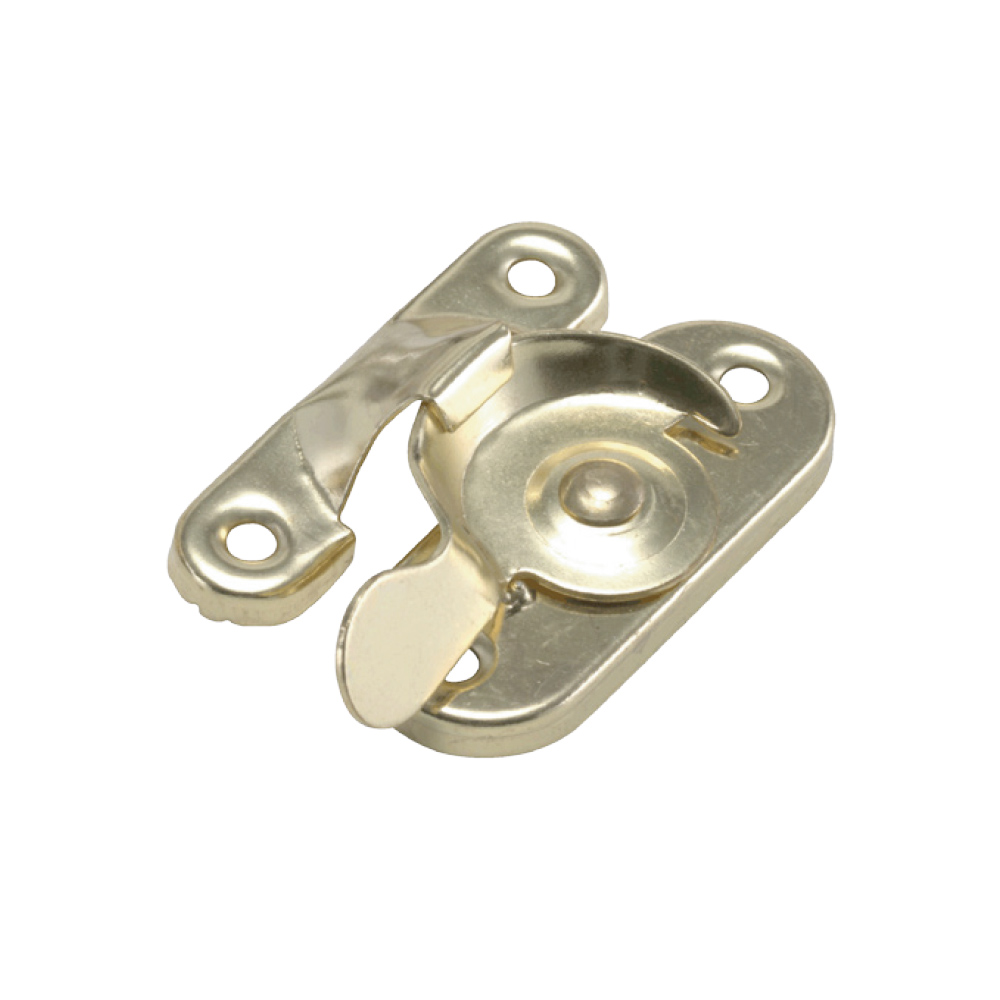 Sash Lock-Brass Plated