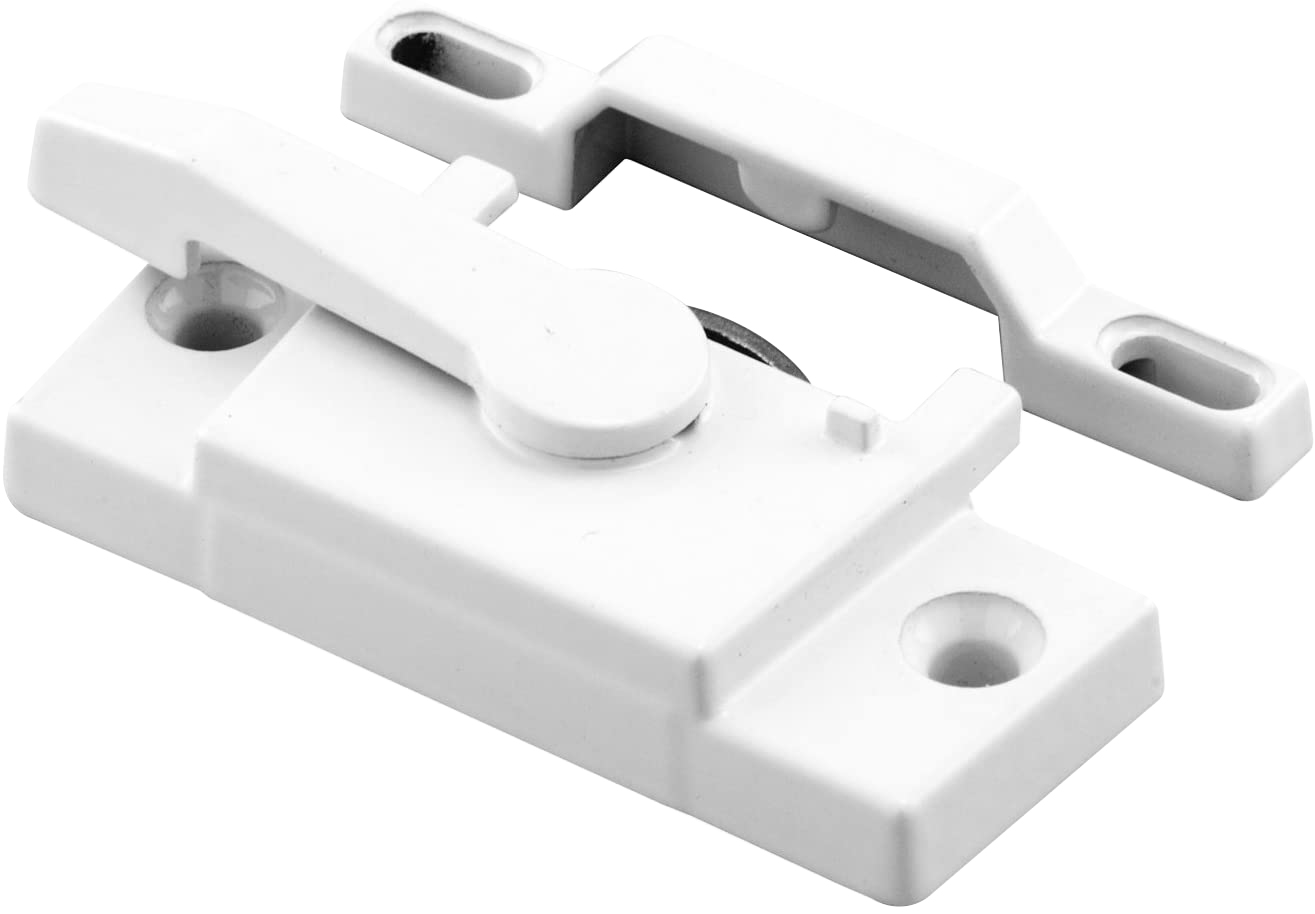 Sash Lock Diecast Construction-White Painted